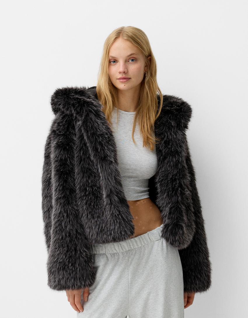 Fluffy Fur Coat