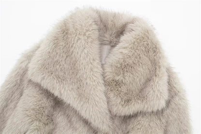 Faux Fur Coat