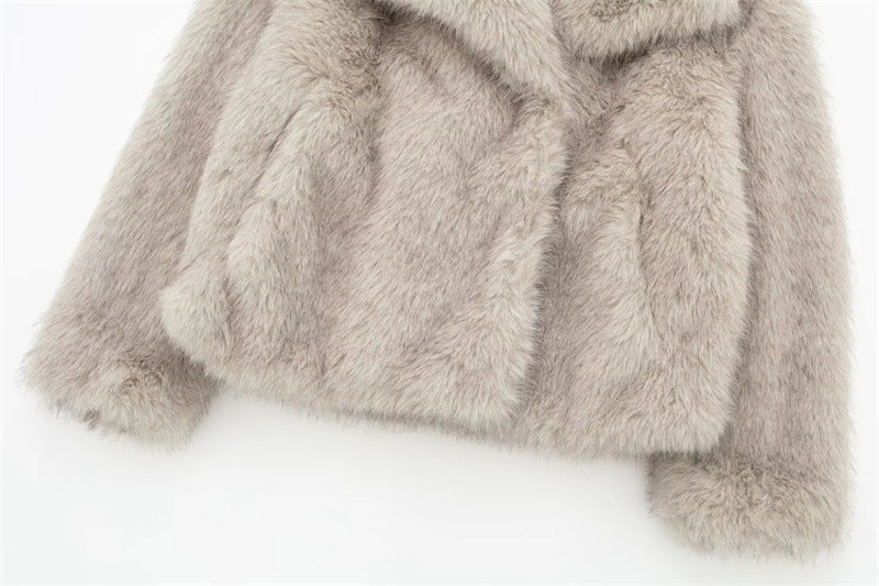 Faux Fur Coat