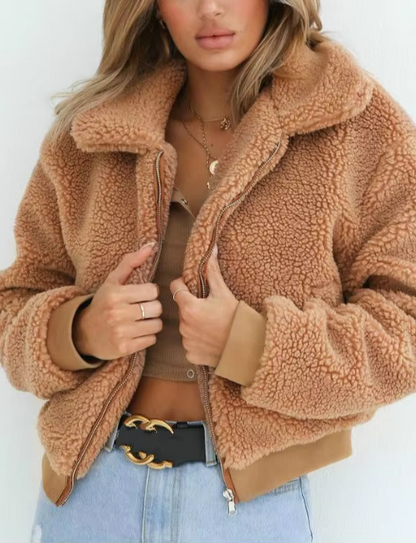 Fashionable Fluffy Coat