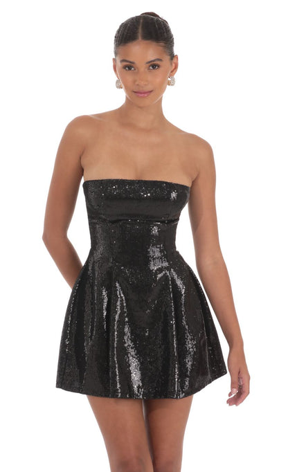 Lucy Strapless Dress