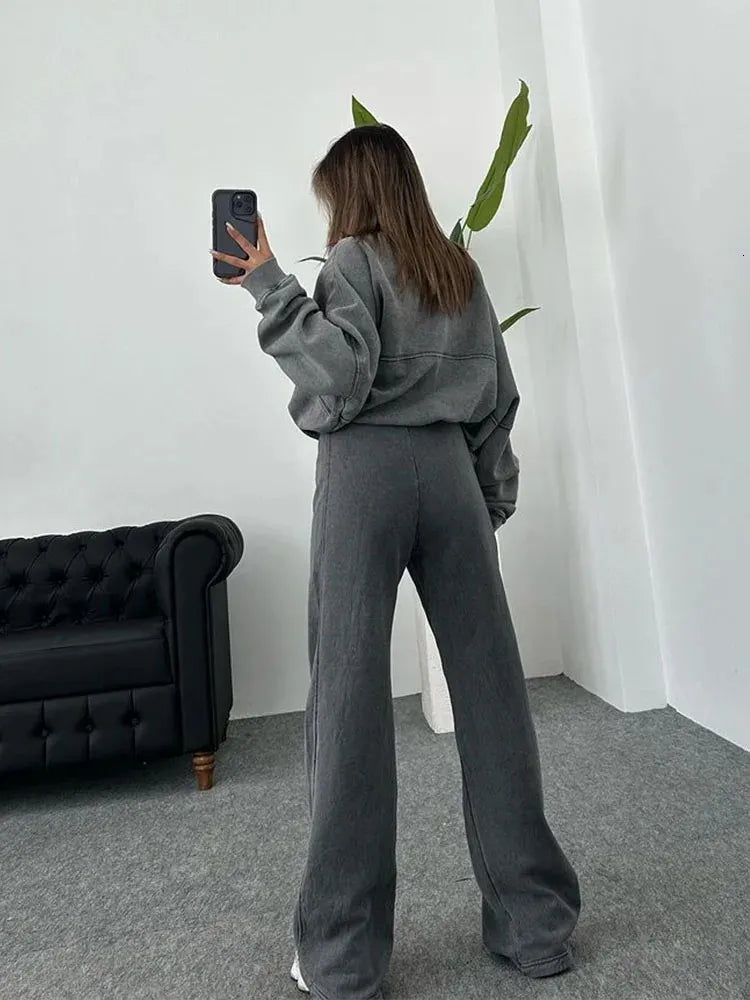 Viral Gray Tracksuit