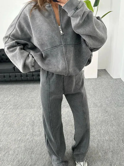 Viral Gray Tracksuit