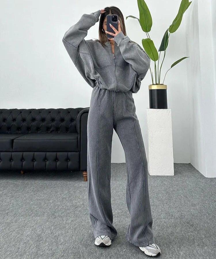 Flared Tracksuit