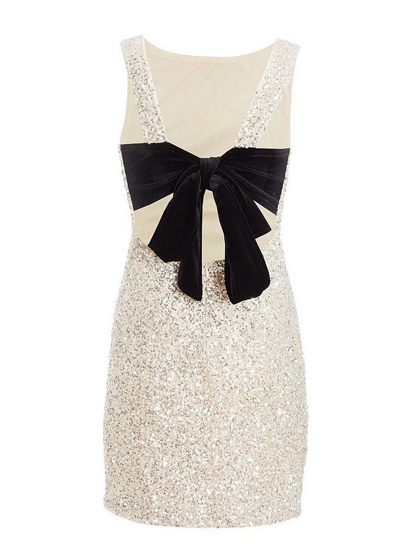 Champagne Sequin Dress