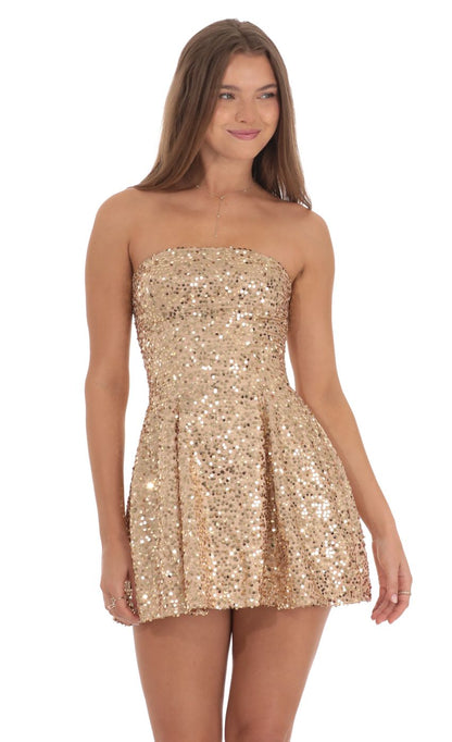 Lucy Strapless Dress