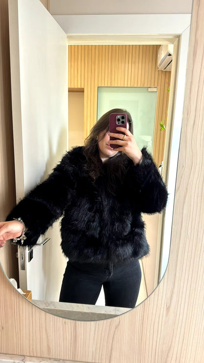 Faux Fur Coat