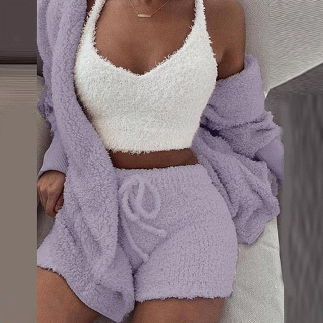 Fuzzy Fleece Set